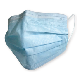 Canadian Made ASTM Level 3 Procedural / Surgical Face Mask Front of Mask